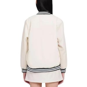 Chaqueta universitaria gruesa de béisbol de gran tamaño para mujer, venta al por mayor, ropa de mujer barata, Top corto, abrigo de béisbol, chaquetas universitarias para mujer 2026 - Product Image 5