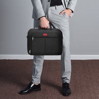 Sac pour ordinateur portable OMNPAK avec sangles réglables, sac antivol organisé pour hommes étudiants, étui pour ordinateur portable durable pour usage quotidien