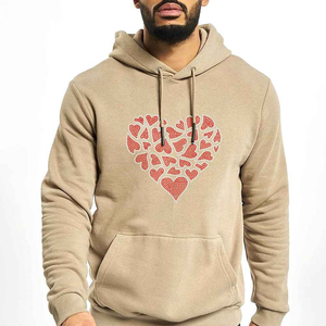 Sudadera con Pedrería OEM, Sudadera con Logotipo Personalizado, Sudadera con Cristales Brillantes, Ropa Urbana de Lujo, Sudadera de Algodón de Alta Calidad - Product Image 1