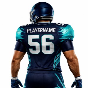 Uniforme de Fútbol Americano Personalizado Wida Sports, Conjunto de Jersey y Pantalones 100% Poliéster, Verano, Fabricante OEM, Proveedor de Ropa Deportiva al por Mayor para Equipos, Exportación - Product Image 3