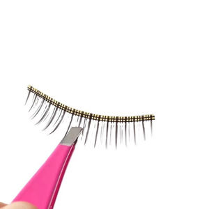 Pince à épiler double extrémité Kaamir Instruments, prix de gros, en acier inoxydable, pointe fine, légère, de luxe, pour une beauté de précision - Product Image 2