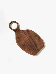 Offre Spéciale – Grande Planche à Découper en Bois Épais de Noyer, Sapele, Sabri et Hêtre avec Poignée – Style Luxe – Idéale pour la Cuisine et les Plats de Dîner - Product Image 4