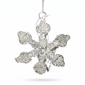 Luxury Handmade Metal Christmas Hanging Ornament For Holiday Tree Decor Seasonal Celebration And Gift Giving - Product Image 4
