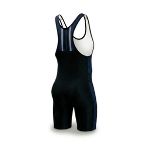 Japan National <b>Elite</b> Men's Wrestling Singlet Pro Wrestling Gear Uniform for Men & Adults, Ergonomic Athletic Cut for Performance - Product Image 5