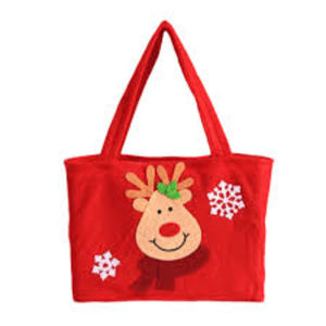 Bolso de mano de Navidad personalizado de alta calidad Artículo de seda personalizado Estilo Patrón Carta Promoción China para exportación - Product Image 1