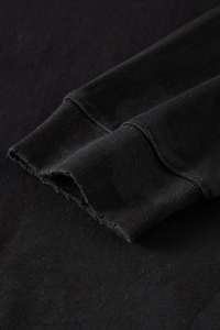 Sudadera con Lavado Ácido Personalizado, Fabricante OEM, Sudadera Vintage con Cuello Redondo para Marcas de Ropa y Pedidos al por Mayor - Product Image 4