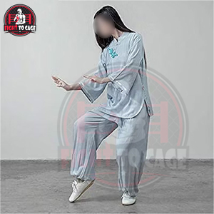 Nouveau produit tendance en différentes couleurs contrastées, matière douce au toucher de qualité supérieure, vêtements de combat pour femmes, uniforme de Kung Fu - Product Image 3