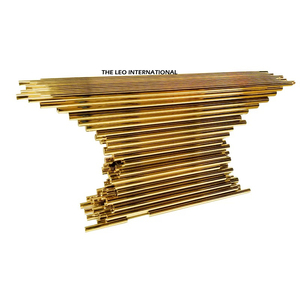 Metal Tree Branch Legs <b>Silver</b> Decorative Most Selling with Wooden Black Top <b>Console</b> <b>Table</b> Extendable Feature - Product Image 6