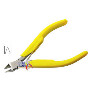 Mandíbula diagonal en ángulo, cortador de alambre Micro lateral, herramienta de acero inoxidable, fabricación de joyas DIY, relojería - Product Image 1