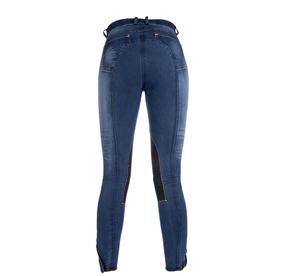 Leggings en jean jodhpurs pour femmes, vêtements équestres, collants en denim, pantalons d'équitation, culottes, nouvelle collection - Product Image 5
