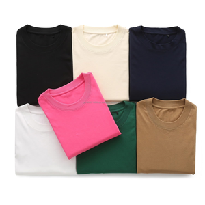 เสื้อยืดผ้าฝ้าย100% สำหรับผู้ชายเสื้อยืดโอเวอร์ไซส์ออกแบบโลโก้ได้ตามต้องการ - Product Image 2