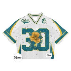 Camiseta de Fútbol de Malla Oversize de Poliéster con Estampado, Ajuste Holgado, de Secado Rápido, Estilo Urbano, para Hombre y Mujer, con Nombre de Equipo, Servicio OEM - Product Image 1