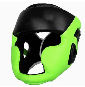 2026 New <b>Style</b> High Quality Leather Customized Boxing MMA <b>Head</b> Guard Adjustable Protective Design for Heavy Workout Training - Product Image 2