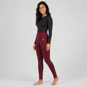 Leggings d'équitation pour femmes de haute qualité, conçus avec un tissu respirant, une coupe flexible, un soutien confortable et une grande durabilité. - Product Image 5