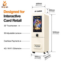 Mesin Penjual Kartu TCG Otomatis Kapasitas Tinggi, Penyimpanan Booster Pack yang Aman, Pengeluaran yang Terjamin, dan Pengisian Ulang yang Mudah untuk Pusat Permainan