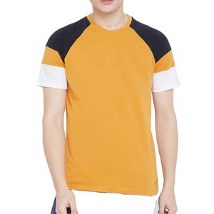 Vente chaude T-shirt pour hommes en plein air respirant séchage rapide à manches courtes Micro Standard couleur unie col rond grande taille hommes T-Shirt - Product Image 1