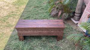 Elegant Modern Wooden <b>Console</b> <b>Table</b> with <b>Storage</b> Drawers for Home Decor Entryway Lobby Living Room or Dining Villa Use - Product Image 2