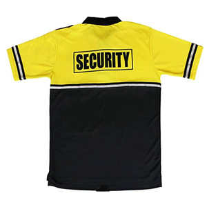 Camiseta Polo de Seguridad con Logotipo Estampado de Verano Oem, 100% Algodón, Corte Clásico, Camisetas Polo para Guardias de Seguridad, Ropa de Trabajo - Product Image 4
