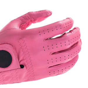 Gants de golf pour hommes de haute qualité, en cuir véritable, respirants, imperméables, antidérapants, à doigts entiers, avec fermeture auto-agrippante et personnalisable. - Product Image 6