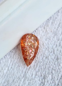 Increíbles Gemas de Confeti de Piedra Solar Natural de Calidad AAA+ Certificadas por IGI, Corte Marquesa, Rojo Anaranjado, 6x8-12x16, Gemas Sueltas para Joyería - Product Image 2