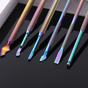 KAAMIR INSTRUMENTS Empujador de Cutículas de Precisión, Acero Inoxidable, Reutilizable, Duradero, Herramienta de Manicura de Doble Uso para Limpieza de Uñas - Product Image 2