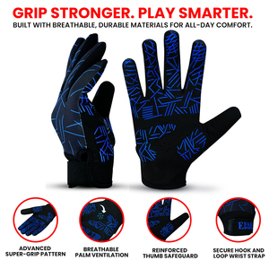 High Demanding Unisex Batting Gloves Synthetic Genuine Leather High Density Foam <b>Padding</b> Baseball Batting Daily <b>Practice</b> Gloves - Product Image 2