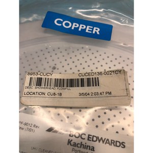หัวฝักบัว VAT CED136-0004CY, FLOWFILL - อุปกรณ์และอะไหล่เซมิคอนดักเตอร์ระดับโลกที่เชื่อถือได้ - Product Image 1
