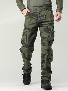 Pantalones Tácticos para Hombre, Multibolsillos, Impermeables, Transpirables, para Correr, Trotar, Hacer Ejercicio, Pantalones Cargo, Venta al por Mayor, OEM, ODM - Product Image 2