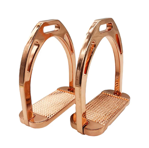 บิตม้าแบบอังกฤษ Best Western Flexi Stirrups ทำจากเหล็กกล้าไร้สนิม น้ำหนักเบา ปรับแต่งสีและขนาดได้ตามต้องการ - Product Image 6