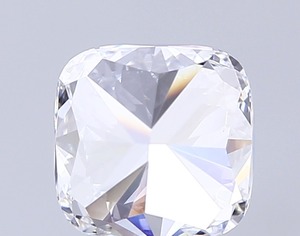 Diamant de luxe 3 carats taille coussin, couleur D, clarté VS1, excellente finition, pierre précieuse scintillante pour bague de fiançailles personnalisée - Product Image 2