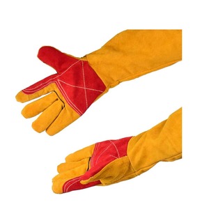 Guantes de Seguridad de Cuero Vacuno de Alta Calidad CAPTAIN INDUSTRY, Impermeables, con Protección UV, Antideslizantes, Diseño de Dedos Completos, Unisex, para Invierno - Product Image 1