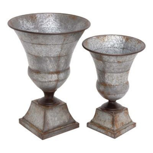 Amazing Garden Urn with <b>Square</b> Base Hand Carved Design for Flower or Green Plant Outdoor Use Handmade Garden Urns - Product Image 6