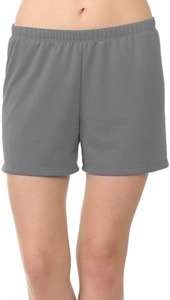 Shorts Casuales de Verano para Mujer, Cintura Elástica, Mezcla de Algodón Suave, Cómodos para el Hogar, Ligeros para Uso Diario - Product Image 4