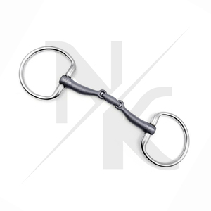 Bridon équestre à double articulation en titane sur mesure, équipement d'équitation, fabricant OEM de matériel équestre, snaffles pour chevaux - Product Image 5