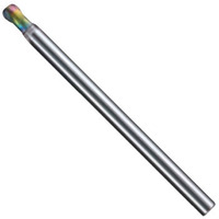 Fraise à queue standard en carbure de tungstène MOLDINO, haute précision, 4 cannelures, angle de hélice 30°, HRC55, diamètre 3-25mm, pour fraisage CNC