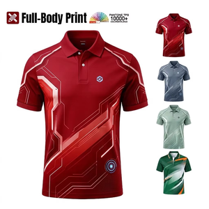 เสื้อโปโล OEM โพลีเอสเตอร์ แห้งเร็ว สำหรับกอล์ฟ งานก่อสร้าง ซูเปอร์มาร์เก็ต บริษัท  ชุดยูนิฟอร์ม เสื้อโปโล - Product Image 2