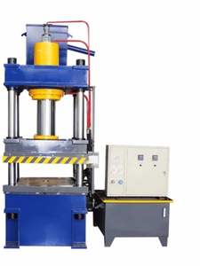 Presse hydraulique DIVINE à 4 piliers en acier inoxydable 80 tonnes - Product Image 4