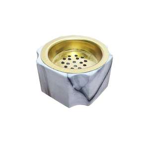 เตาเผาเครื่องหอมหินอ่อน ดีไซน์รูปดอกไม้ ใช้ได้ทุกฤดู - Product Image 3