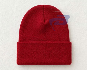 Gorro de Invierno Tejido NSPDK Sorority, Blanco, Bordado 3D Premium 1923, Unisex, Cálido, Diseño de Gorro de Invierno Tejido con Punta - Product Image 2
