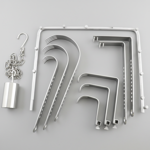 Juego Completo de Retractores Quirúrgicos Profesionales, Instrumentos Reutilizables de Acero Inoxidable de Grado Médico, Diseñado para Cirujanos - Product Image 4