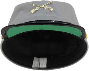 El producto es un sombrero Kepi de lana para hombre de la marca Jacobson Hat Company, modelo Civil W, en color gris. - Product Image 3