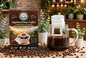 Bolsas de Café de Goteo de Vietnam - Café Robusta 15g por bolsa 10 bolsas por caja Uso Hotelero OEM/ODM Disponible Empaque Personalizado - Product Image 3