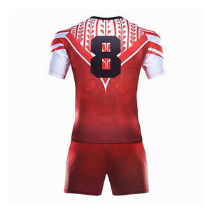 Tenue d'équipe élégante en tissu extensible, look rugby classique, coupe moderne, uniformes de rugby dernier cri, respirants, uniformes de rugby personnalisés - Product Image 5