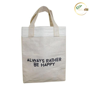 <b>Large</b> Size Jute Picnic Tote <b>Bag</b> Eco Friendly Biodegradable Carry <b>Bag</b> for <b>Beach</b> and Picnic - Product Image 2