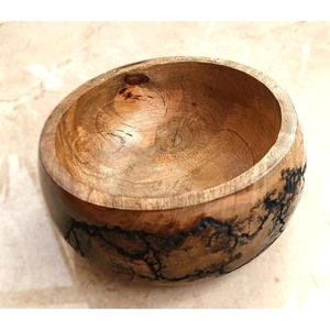 En Oferta, Tazones de Madera con Acabado Natural, Diseño Wabi Sabi, Tazones para Servir de Madera sin Recubrimiento, Artesanía Decorativa - Product Image 4