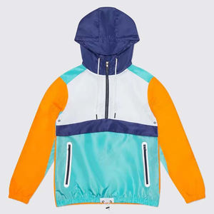 Conjunto Deportivo de Chaqueta con Cremallera y Parches Reflectantes con Logotipo Personalizado OEM, Pantalones Cortos de Nailon, Trajes Deportivos Unisex para Hombre, Cortavientos - Product Image 4