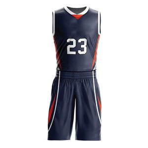 Nouvelle tenue de basketball pour adulte, design 2023, avec faible MOQ, uniforme d'entraînement d'équipe, uniforme de basketball pour hommes, fabrication en usine. - Product Image 4
