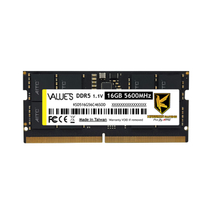 [KINGSMAN AITC] Memoria <b>Ram</b> Ddr5 16gb 5600 MTs Sodimm for Laptop PC - Product Image 1