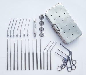 Kit d'instruments chirurgicaux ORL pour myringotomie et myringoplastie Shea, 29 pièces, haute qualité - Product Image 5