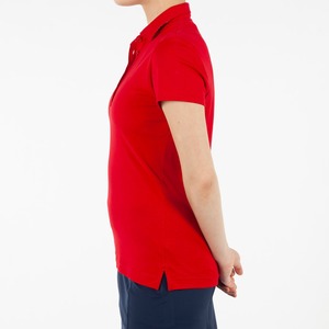 Camisas Polo de Golf Personalizadas al por Mayor con Logotipo, 100% Poliéster, Secado Rápido, Manga Corta para Mujer, Color Sólido, Logotipo Bordado en la Parte Delantera - Product Image 4